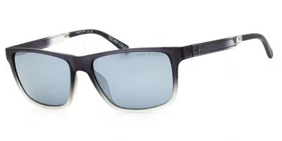 Kenneth Cole Kc00051 Polarized 92d Men's Sunglasses Blue Size 57 In Multi
