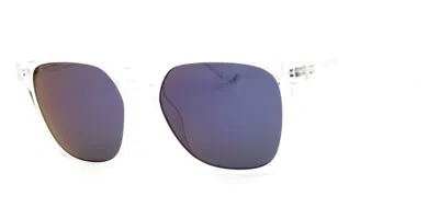 Kenneth Cole Kc1414 26x Men's Sunglasses Clear Size 54 In Transparent