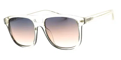 Kenneth Cole Kc2975 26w Men's Sunglasses Clear Size 54 In Transparent