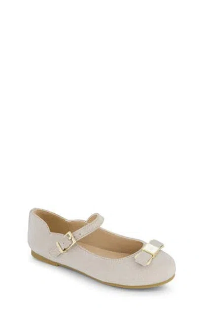 Kenneth Cole Kids' Daisy Callie Mary Jane Flat In Gold