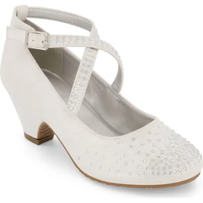 Kenneth Cole Kids' Dorothy Viola Pump In White