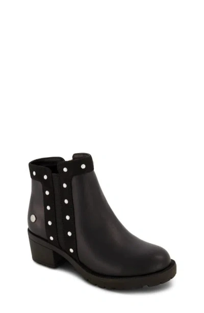 Kenneth Cole Kids' Studded Chelsea Boot In Black