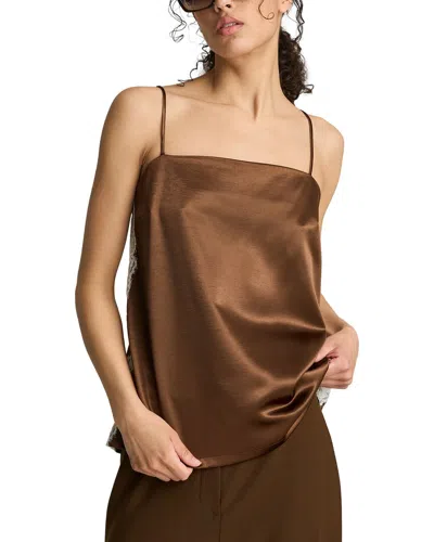 Kenneth Cole Lace Inserts Cami In Animal Print