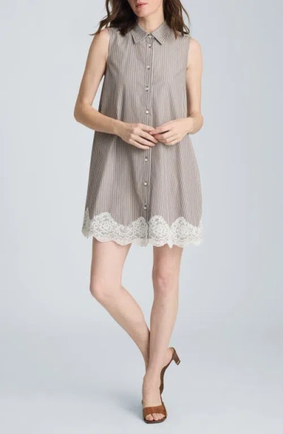 Kenneth Cole Lace Sleeveless Swing Shirtdres In Multi
