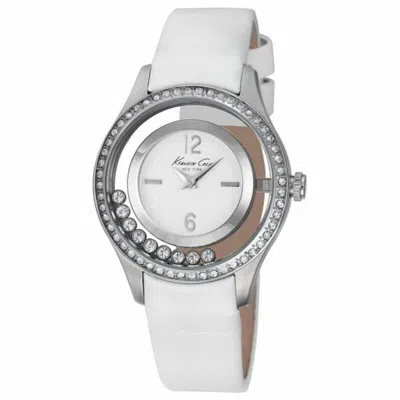 Kenneth Cole Ladies' Watch  Ikc2881 ( 34 Mm) Gbby2 In White