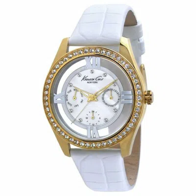 Kenneth Cole Ladies'watch  Ikc2793 ( 40 Mm) Gbby2 In White