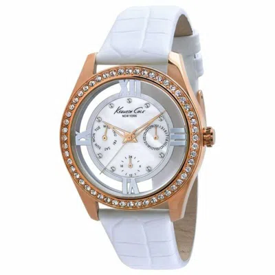 Kenneth Cole Ladies'watch  Ikc2794 ( 40 Mm) Gbby2 In White