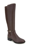Kenneth Cole Lanica Knee High Boot In Chocolate Leather