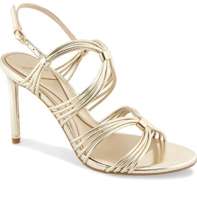 Kenneth Cole Leyla Slingback Sandal In Gold