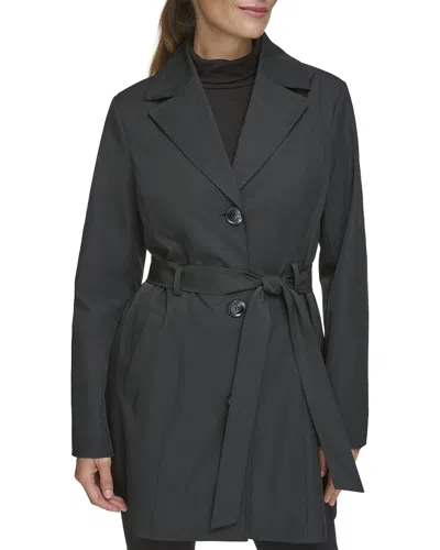 KENNETH COLE LIGHTWEIGHT SOFT SHELL TRENCH COAT
