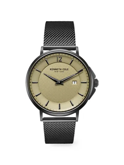 Kenneth Cole 로고 디테일 41mm 시계 In Multi