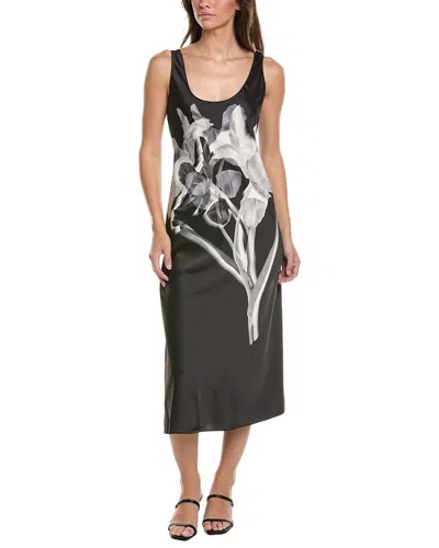Kenneth Cole Long Slip Dress In Black