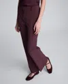 Kenneth Cole Luxe Twill Flare Leg Pant
