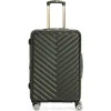 Kenneth Cole Madison 24-inch Hardside Expandable Spinner Suitcase In Green