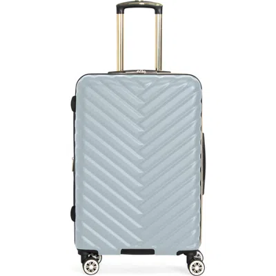 Kenneth Cole Madison Square 20-inch Hardside Carry-on Luggage In Blue