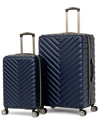 Kenneth Cole Madison Square 2pc Luggage Set In Blue