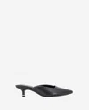 Kenneth Cole Carolyn Womens Leather Pointed Toe D'orsay Heels In Black Leather