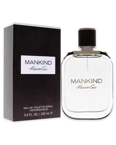 Kenneth Cole Men's 3.4oz Mankind Edt Spray In Transparent
