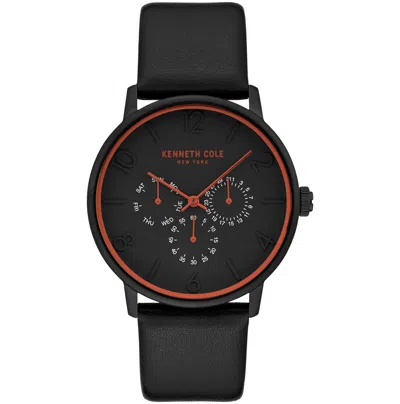 Kenneth Cole Men's 42mm Quartz Watch In Black