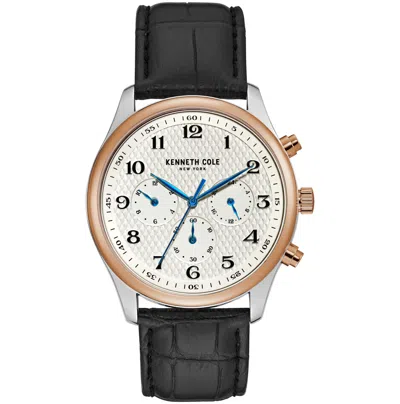 Kenneth Cole Men's 42mm Quartz Watch In Black