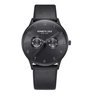 Kenneth Cole Men's 42mm Quartz Watch Kcwgf2221301 In Black