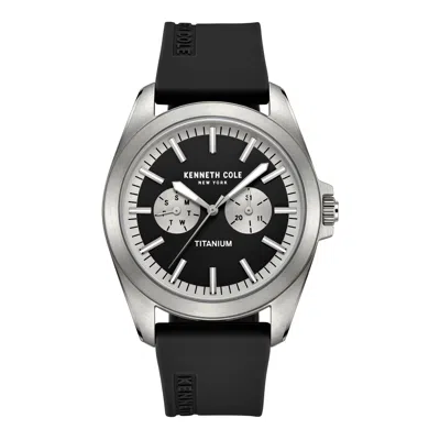 Kenneth Cole Men's 42mm Quartz Watch Kcwgq2238902 In Black