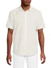 Kenneth Cole Men's Arrow Print Short-sleeve Shirt