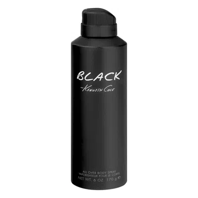 Kenneth Cole Men's Black Body Spray 6.0 oz Fragrances 719346308397 In Transparent