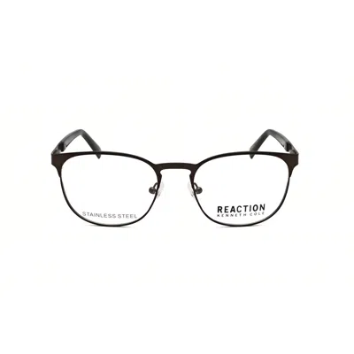 Kenneth Cole Men's Brown Round Eyeglass Frames Kc0827-1