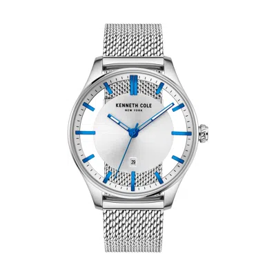 Kenneth Cole Men's Classic 42mm Quartz Watch In Metallic