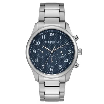 Kenneth Cole Men's Classic 42mm Quartz Watch In Silver