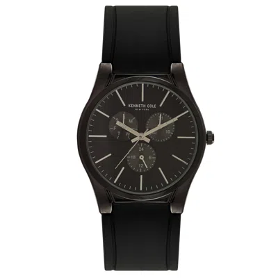 Kenneth Cole Men's Classic 44mm Quartz Watch In Black