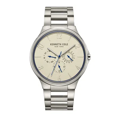 Kenneth Cole Men's Classic 44mm Quartz Watch In Metallic