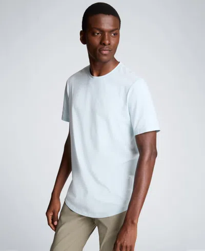 Kenneth Cole Men's Classic Fit Crewneck Short-sleeve T-shirt In Blue