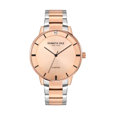 Kenneth Cole Men's Classic Mm Quartz Watch In Gold