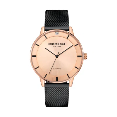 Kenneth Cole Men's Classic Mm Quartz Watch In Black