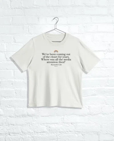 Kenneth Cole Men's Closet Regular Tee In Faded Bone