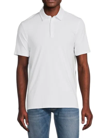 Kenneth Cole Men's Blend Polo In White