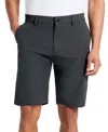 KENNETH COLE MEN'S HEATHERED TECH PERFORMANCE 9" SHORTS