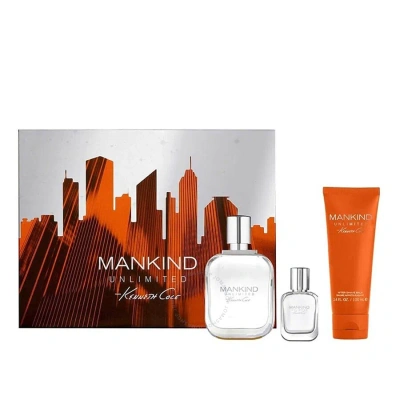 Kenneth Cole Men's Mankind Unlimited Gift Set Fragrances 608940581476 In White