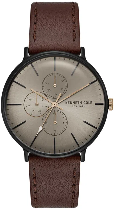 Kenneth Cole Men's Modern Dress Sport 41mm Quartz Watch In Purple