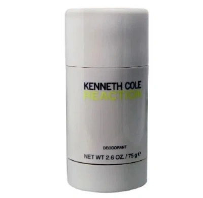 Kenneth Cole Men's Reaction Deodorant Stick 2.6 oz Fragrances 608940585511 In Transparent