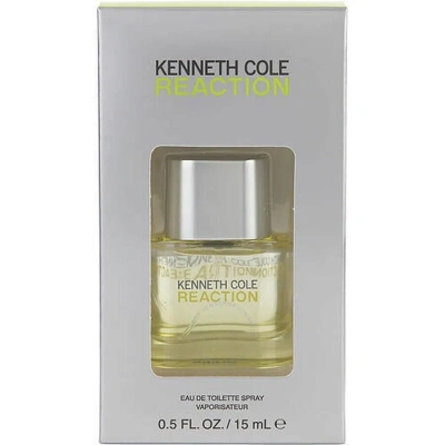 Kenneth Cole Men's Reaction Edt Spray 0.5 oz Fragrances 608940555460 In White