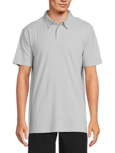 Kenneth Cole Men's Short Sleeve Polo In White