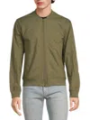 KENNETH COLE MEN'S SOLID BOMBER JACKET