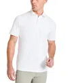 KENNETH COLE MEN'S SOLID BUTTON PLACKET POLO SHIRT