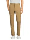 KENNETH COLE MEN'S SOLID FLAT FRONT PANTS