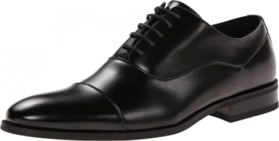 Pre-owned Kenneth Cole Men's Unlisted Half Time Oxford In Black