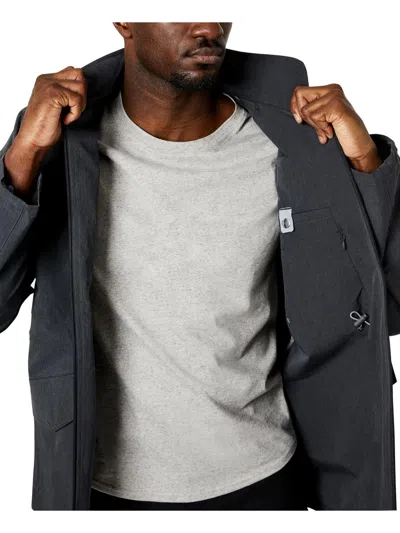 Kenneth Cole Mens Light Weight Water Resistant Active In Black Heather
