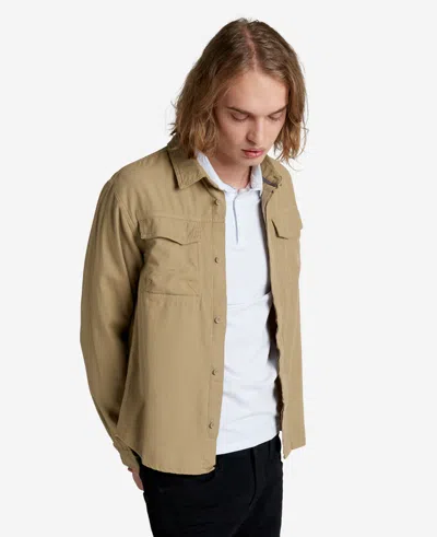 Kenneth Cole Mens Shirt In Light Brown